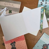 Alex Clark Good Luck Card - Clover