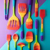 Taylor's Eye Witness Silicone Spatula - Rainbow