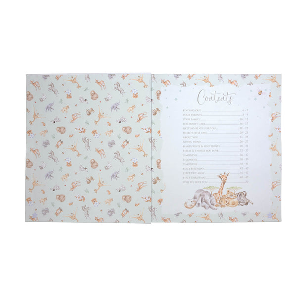 Wrendale Designs by Hannah Dale Baby Record Book