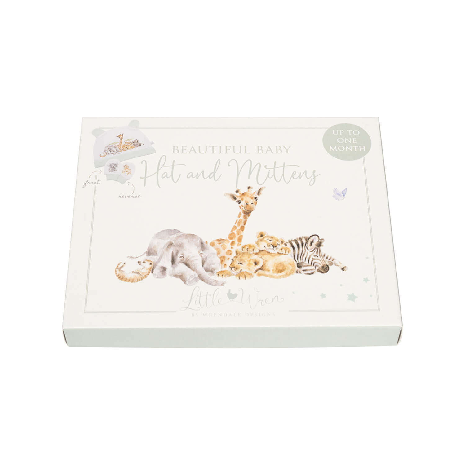 Wrendale Little Wren Baby Socken Set – 3 Paar Mit Tier-Motiven (Zebra, Löwe, Giraffe) | Für 0–6 Monate