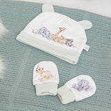 Wrendale Designs Little Wren Hat & Mitten Set - Little Savannah