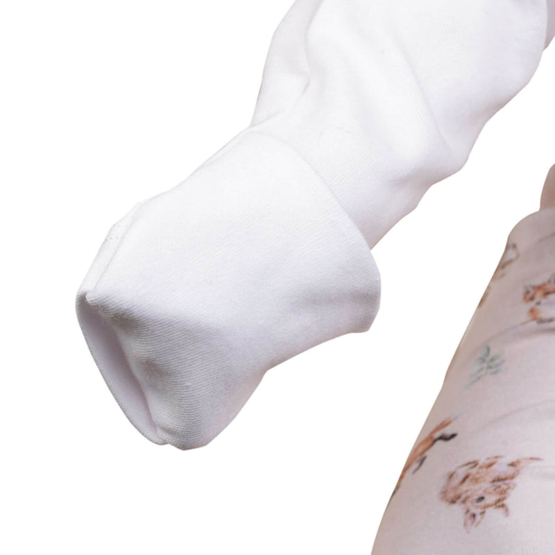 Wrendale Designs Little Wren Little Forest Placement Printed Babygrow - 0-3 Months