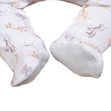 Wrendale Designs Little Wren Little Savannah Printed Babygrow - 3-6 Months