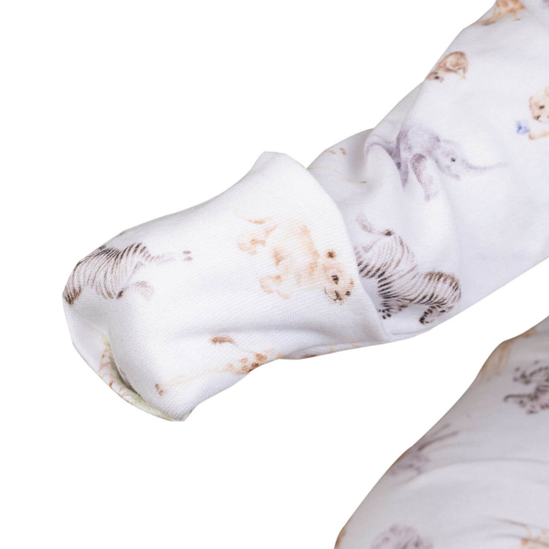 Wrendale Designs Little Wren Little Savannah Printed Babygrow - 3-6 Months