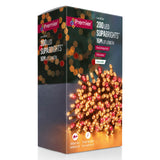 Premier SupaBrights 16 Metre 200 LED Multi Action Lights - Red And Vintage Gold