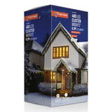 Premier ClusterBrights 6.2 Metre 480 LED Multi Action Lights - White And Warm White