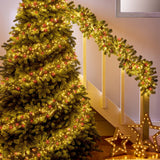 Premier ClusterBrights 25 Metre 2000 LED Multi Action Lights - Red And Warm White