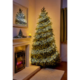 Premier ClusterBrights 25 Metre 2000 LED Multi Action Lights - White And Warm White