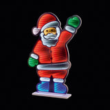 Premier 60cm LED Infinity Miror - Waving Santa