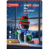 Premier 60cm LED Infinity Mirror - Snowman