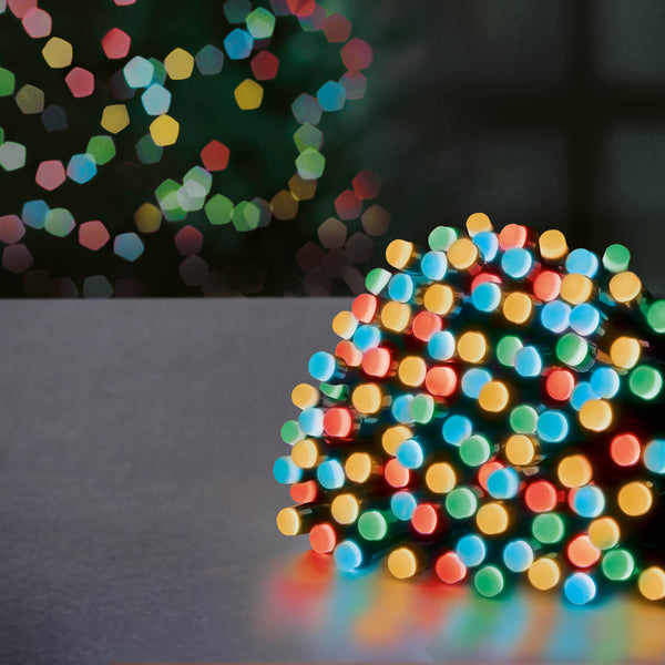 Premier Christmas Berry Brights 9 Metre 360 LED Lights - Multi-Coloured