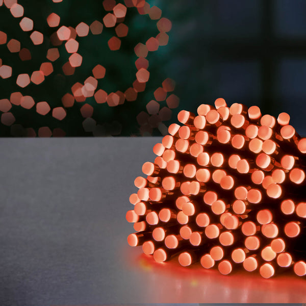 Premier Christmas Berry Brights 9 Metre 360 LED Lights - Red