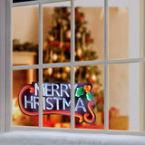 Premier 60cm LED Hanging Infinity Mirror - Merry Christmas