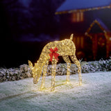 Premier Golden Elegance 72cm 300 LED Light Sculpture - Grazing Doe