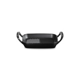 Le Creuset Cast Iron BBQ Outdoor 26cm Square Grill - Satin Black