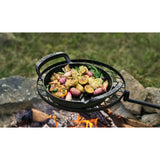 Le Creuset Cast Iron BBQ Outdoor 25cm Round Skillet - Satin Black