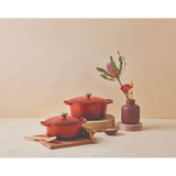 Le Creuset Signature Cast Iron 20cm Round Casserole - Cayenne