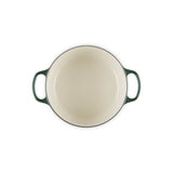 Le Creuset L'Etoile Christmas 24cm Round Cast Iron Casserole - Foret