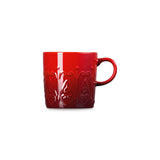 Le Creuset L'Etoile Christmas 350ml Stoneware Mug - Cerise