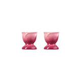 Le Creuset La Jardin Tulip Stoneware Set of 2 Eggs Cup - Rose Quartz