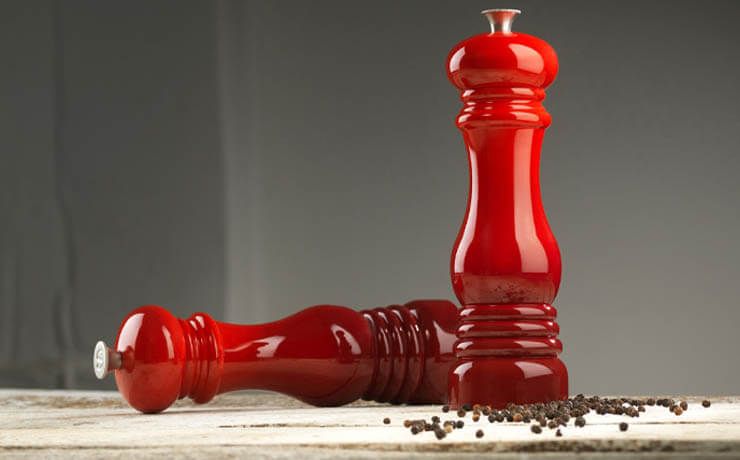 Two for Forty Five Pounds on Le Creuset Classic Salt and Pepper Mills