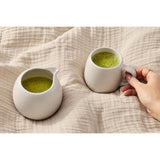 Le Creuset Serenity Collection Stoneware 440ml Sphere Milk Jug - Brioche
