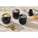 Le Creuset Serenity Collection Stoneware 440ml Sphere Milk Jug - Satin Black