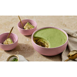 Le Creuset Serenity Collection Set of 3 Stoneware Serving & Rice Bowls - Sugar Pink