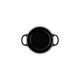 Le Creuset Signature 14cm Cast Iron Round Casserole - Satin Black