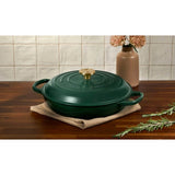 Le Creuset Signature Cast Iron 22cm Shallow Casserole - Forêt