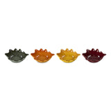 Le Creuset Stoneware Oak Leaf Mini Dishes - Set of 4