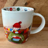 Alex Clark 400ml New Bone China Mug - Knitting
