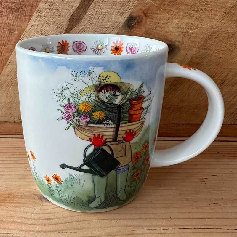 Alex Clarke 400ml Mug - Flower Garden