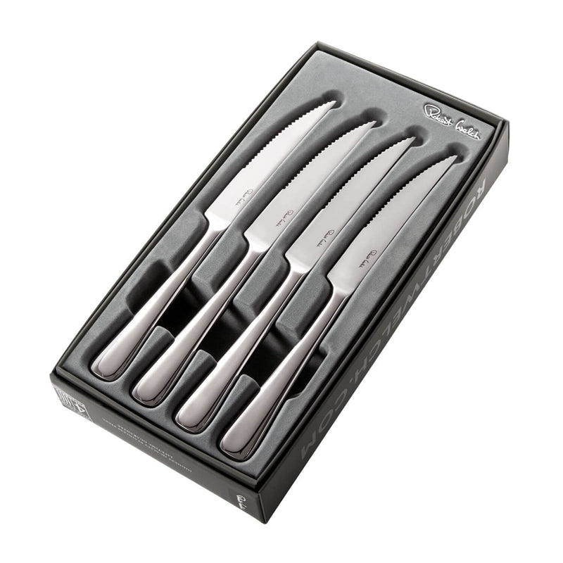 Robert Welch Malvern 18.10 Stainless Steel 4-Piece Steak Knife Set