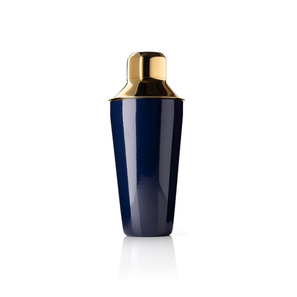 Taylor's Eye Witness Taproom Deco 750ml Cocktail Shaker - Navy & Gold