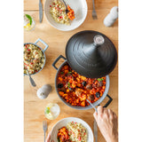 MasterClass Cast Aluminium 4L Non-Stick Tagine - Black