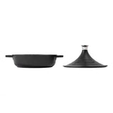 MasterClass Cast Aluminium 4L Non-Stick Tagine - Black
