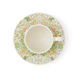 Morris & Co Porcelain Tea Cup & Saucer - Blackthorn