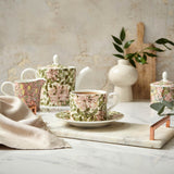 Morris & Co Porcelain Tea Cup & Saucer - Honeysuckle