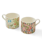 Morris & Co 2 Piece 340ml Porcelain Mug Set - Blackthorn & Lily