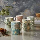 Morris & Co 340ml Porcelain Mug - Seaweed