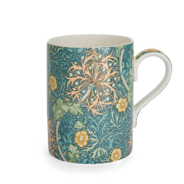 Morris & Co 340ml Porcelain Mug - Seaweed