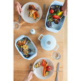 MasterClass 23cm Ceramic Roaster - Sky Blue