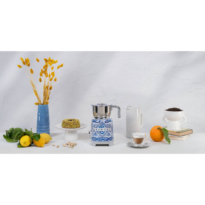 Smeg Dolce & Gabbana Milk Frother - Blu Mediterraneo