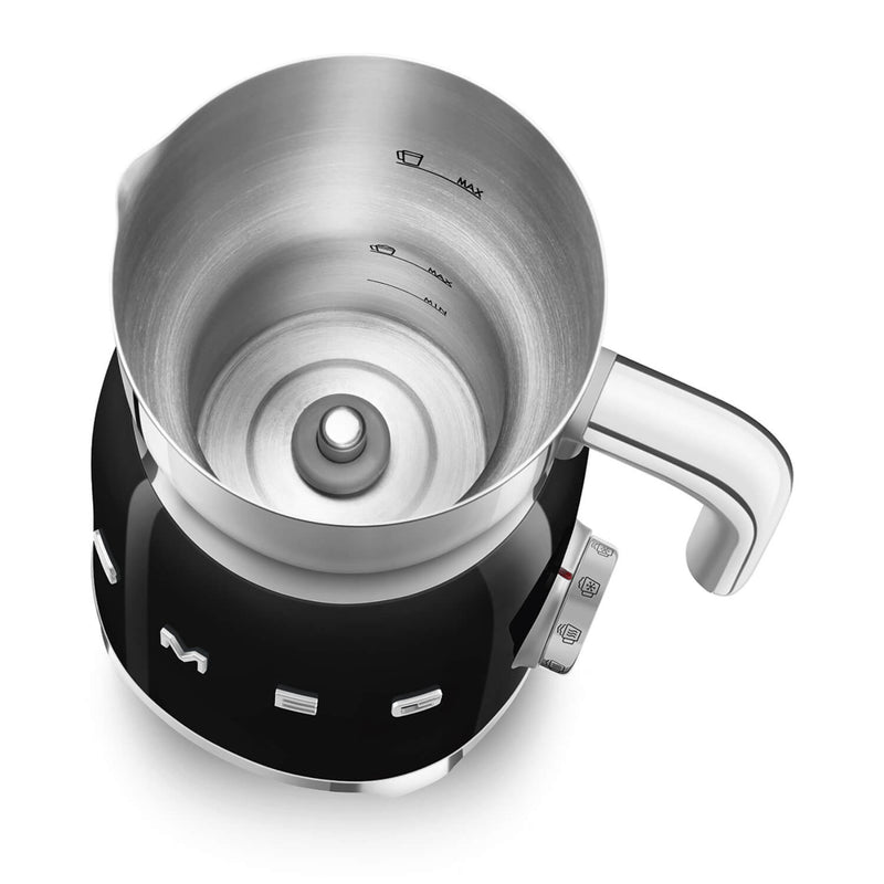 Smeg 50's Style Retro MFF11 Milk Frother - Black