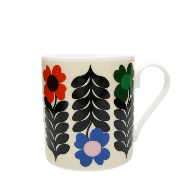 Frances Collett 275ml China Mug - Flower Latte