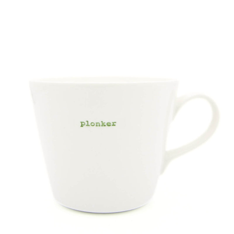 Keith Brymer Jones Word Range Bucket Mug - Plonker