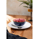 Mikasa 12cm Stoneware Nibble Bowl - Blue/Red Arc