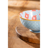 Mikasa 12cm Stoneware Nibble Bowl - Blue Mosaic