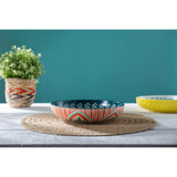Mikasa 21cm Stoneware Pasta Bowl - Folk